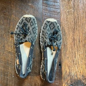 Sperry Espadrille style flats